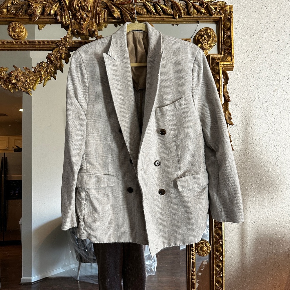 Classic Double-Breasted Blazer